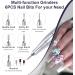 FRUJCDKI Electric Nail Drill Kit Nail Drill Kit Portable Rechargeable 45000RPM for Acrylic Nails Gel Nails Manicure Pedicure Polishing Shape Tools (reactionary fig) White Light - Buy Online on GoSupps.com