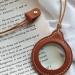 Magnifying Glass Necklace Vintage Leather Strap Necklace Magnifying Glass Magnifier Pendant Magnifier for Book Magnifier Pendant Leather Holder - Buy Online on GoSupps.com