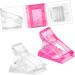 Mikinona Nail Kits 84 pcs Tool Nail Clip Fiberglass Clamp LED Extension Kit Art Tip Clamps Accessories Salon Building Fixing DIY for Fixation Finger A Fake Pinchers Quick Tips Forms Manicure Tools 4X3X2CMx7pcs White Pinkx7pcs - Buy Online on GoSupps.com