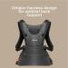 Diono Carus Essentials 3-in-1 Baby Carrier | Front & Back Carry | Newborn to Toddler | Up to 33 lb | Easy & Comfortable | Gray - Buy Online on GoSupps.com