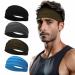 Headband women's sports headband men Double -sided weld -absorbing and non -slip headband highly elastic fashion hair bands women suitable for yoga running cycling 04
