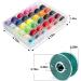 Xiphum 37Pcs Premium Bobbins Set with 36-Color Sewing Threads and Scissor - Compatible with Bro-Ther/Ja-Nome/Elna/Baby-Lock/Sin-ger - Buy Online on GoSupps.com