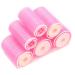 6pcs Plastic Hair Rollers  Self-Adhesive Air Bang Hair Curlers  Double-Layer Curlers Bangs Hair Volume Styling Tools  DIY Curly Hairstyle for Women Girls (3 Size  Pink) 3 Size Pink