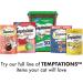 TEMPTATIONS Classic Crunchy and Soft Cat Treats 3 oz. - Creepy Catnip Flavor (12 Packs and Singles) - Buy Online on GoSupps.com