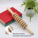 Haobin Wooden Massage Stick - Deep Tissue Roller for Neck Back & Body Relief | Premium Massage Device - Buy Online on GoSupps.com