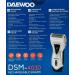 Daewoo DSM-4030 Rechargeable Shaver - International Use - 220-240V (Not for USA/Canada/Mexico - Buy Online on GoSupps.com