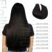 Elailite Tape Extensions - 20 PCS Remy Human Hair 50 cm Natural Black #1B - Premium Quality Glue-in Hair Extensions - Buy Online on GoSupps.com