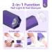 SAVILAND Handheld Magnetic UV Light for Nails - 2-in-1 Fast Curing Portable Nail Dryer & Stamper with LCD Display - Wireless Mini Gel Lamp for Gel Nails - Buy Online on GoSupps.com