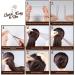 Teenitor 40pcs Invisible Hair Nets & 80pcs Bobby Pins for Ballet Recital - Brown - Buy Online on GoSupps.com