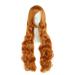 MapofBeauty 32" Long Hair Spiral Curly Cosplay Costume Wig (Orange)