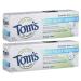 Tom's of Maine Natural Rapid Relief Sensitive Toothpaste Natural Toothpaste Sensitive Toothpaste Fresh Mint 4 Ounce (Pack of 2)