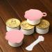 Balacoo 1 Set Pet Can Lid Universal Lids Can Covers for Pet Food Cans Pet Accessories to Stretch Canned Dog Pink - Buy Online on GoSupps.com
