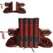 Berserk Bookends angry dragon slayer Harz Crafts Statue Ornament Desktop Bookcase Decorative Books Halter Home Decoration (Klein)