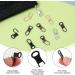 Ouligay 12-Pack Metal Zipper Pulls | Zipper Repair & Replacement for Clothes Backpacks Wallets & Handbags - International Shipping Available - Buy Online on GoSupps.com
