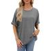 Shop Women's V-Neck Casual T-Shirts | Elegant Summer Tops & Printed Styles - Buy Online on GoSupps.com