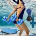 UNAOIWN Water Dumbbell Set for Aquatic Aerobics - Water Weights Equipment for Aquatic Fitness - Buy Online on GoSupps.com