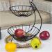 Fruit Bowl 2 Tier Fruit Basket for Kitchen Fruit Bowl for Kitchen Counter Vegetable Basket Fruit Holder for Countertop Kitchen Accessories (Color : B) - Buy Online on GoSupps.com