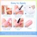 Shining She Gel Nail Polish Set - 6 Colours Cyan, Green, Blue, Coral, Pastel - Soak-Off UV/LED Manicure Gift for Women - 8ML - Buy Online on GoSupps.com