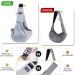 Adjustable Dog Carrier Bag for Puppies & Small Dogs Up to 6.8kg - Sling Style for Walks & Outdoor Activities (Gray) - Buy Online on GoSupps.com
