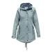 MADSea ladies raincoat Friesennerz berry 40 light blue