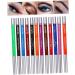 AUTSUPPL 12 Pcs 1 Set Shadow Set Eye Liner Sharpeners Eyeliner Kit Red Eyeliner Plastic Colorful - Buy Online on GoSupps.com