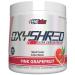 EHPlabs OxyShred Thermogenic Pre Workout Powder & Shredding Supplement - Preworkout for Men & Women Sugar Free Energy Powder with 150mg of Caffeine - Pink Grapefruit 60 Servings