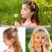 10 Pcs No Bend Hair Clips Ladies Pin Curls No Crease Barrette Acrylic Resin Flat Clips - Buy Online on GoSupps.com