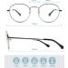 Felix Gray Hamilton Silver Blue Light Blocking Glasses | Gaming & Computer Glasses for Eye Protection - Buy Online on GoSupps.com