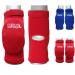 MRX Elbow Protector Arm Brace Pads Knee Support Compression Elbow Guard Muay Thai MMA Kicboxing Sparring Padded Sleeve Elbow Pads for Basketball Football Skating (Red S/M) Red Small/Medium