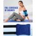 Niksa Gel Ice Pack for Knee Pain Relief - Reusable Cold Compress Therapy for Injuries, Swelling, Bruises - Ideal for Meniscus Tear, ACL, Surgery - Navy - Buy Online on GoSupps.com