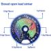 Round Split Shot Sinker Set - FREGITO 205pcs/117pcs/78pcs Lead Weights in 5 Sizes/6 Sizes - Removable Fishing Sinkers in Blue Box - Buy Online on GoSupps.com