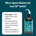 Jigsaw Health Alaskan Cod Liver Oil Liquid, 48 Servings - Buy Online on GoSupps.com