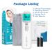 Elera Touchless Ear Thermometer for Kids & Adults - 1 Second Reading, Fever Alarm, Mute Function - White - Buy Online on GoSupps.com