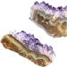 Natural Amethyst Geode Cave Healing Crystal Stones - Raw Amethyst Gemstone Specimen (0.18-0.33 lb) - Buy Online on GoSupps.com