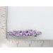 Faship Violet Purple Swarovski Crystal Small Hair Barrette Clip - Buy Online on GoSupps.com