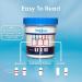 Prime Screen - 5 Pack 12 Panel Urine Multi Drug Test Cup for Home Use (AMP BAR BUP BZO COC MET MDMA MOP/OPI 300 MTD OXY PCP THC) - TDOA-6125 - Buy Online on GoSupps.com