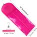 3PCS Extra Long Rose Wig Storage Bags with Wooden Hanger - Portable, Dust-proof, Transparent Zip Up Hair Extension Organizer - Buy Online on GoSupps.com