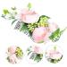 Angoily 1pc Hair Comb Tiara Hair Pin Hair Clip Bridesmaid Hair Accessories Floral Bridal Headpiece Hair Accessories for Photo Shoot Bride Wedding Headdress Bride Headdress Pink - Buy Online on GoSupps.com