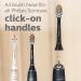Philips Sonicare Genuine A3 Premium All-in-One Replacement Toothbrush Heads - 2 Black Brush Heads (HX9092/95) - Buy Online on GoSupps.com