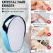 Crystal Hair Eraser - Painless Hair Remover for Men & Women | Reusable Exfoliating Stone for Arms Legs & Back - Fast & Easy Cleaning - Buy Online on GoSupps.com