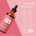 LongLifeNutri Vitamin B1 Liquid Drops - Thiamine Mononitrate Organic Supplement for Energy and Nerve Health Fast Absorption 4 FL OZ 5-Month Supply Lab Tested Made in USA 4 Fl Oz (Pack of 1) - Buy Online on GoSupps.com