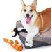 Joyelf Plush Squeaking Dog Toys - Interactive No-Fill Sea Animal 3-Pack for Medium & Large Dogs - Penguin Polar Bear & Otter - Buy Online on GoSupps.com