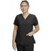 STAT MEDICAL WEAR Women's V-Neck Scrub Set with Drawstring Jogger Pant - Black, Medium | 100210 - Buy Online on GoSupps.com