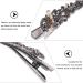 LEORX Rhinestone Hair Clips - Vintage Alligator Clips Barrettes for Women - Champagne - Buy Online on GoSupps.com