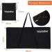 Waybelive 2-Piece Cornhole Game Carrying Bag Set - Weatherproof Black Bean Bags & Tote Case - Buy Online on GoSupps.com