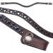 Buy Netproshop Leather Forehead Straps Eldorado Wave with Rhinestone for Brass Cob/Full - Full Size Brown-Navy Color - Buy Online on GoSupps.com