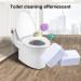 jyibinee Mineral Deposit Cleaner Effervescent Toilet Cleaner Tablets Powerful Cleaning Removes Stains Odors Refreshes Bathroom 5pcs/10pcs/20pcs White 20PCS - Buy Online on GoSupps.com