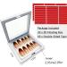 2023 Newest Press On Nail Storage Box Set | 20 Pack 3D Floating Display | Nail Salon Supplies with 60pcs Adhesive Tape - A-White - Buy Online on GoSupps.com