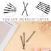 200pc 2inch Black Bobby Pins for Women, Girls & Kids - Hair Accessories Bulk for Salon - Invisible Wave Hairpins for All Hair Types - Buy Online on GoSupps.com