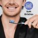 REACH Essentials Toothbrush with Caps, Multi-Zoned Angled Soft Bristles, Contoured Handle & Tongue Scraper - 6 Count - Buy Online on GoSupps.com